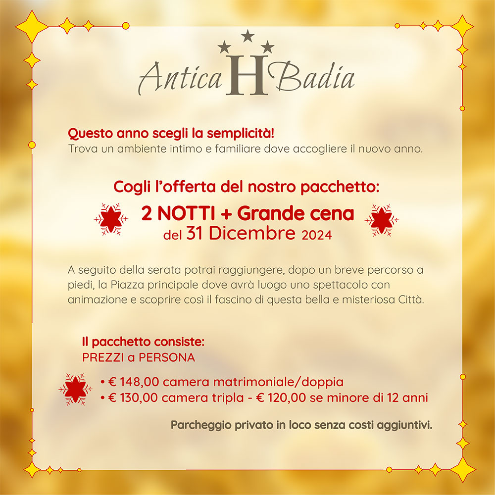 Hotel Antica Badia Volterra pacchetto offerta